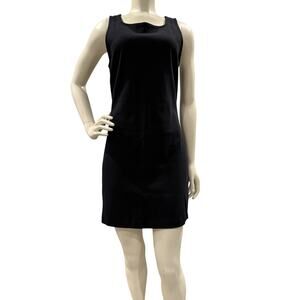 Everlane Dress Womens XS Black Sleeveless Shift Little Black Dress Casual Work